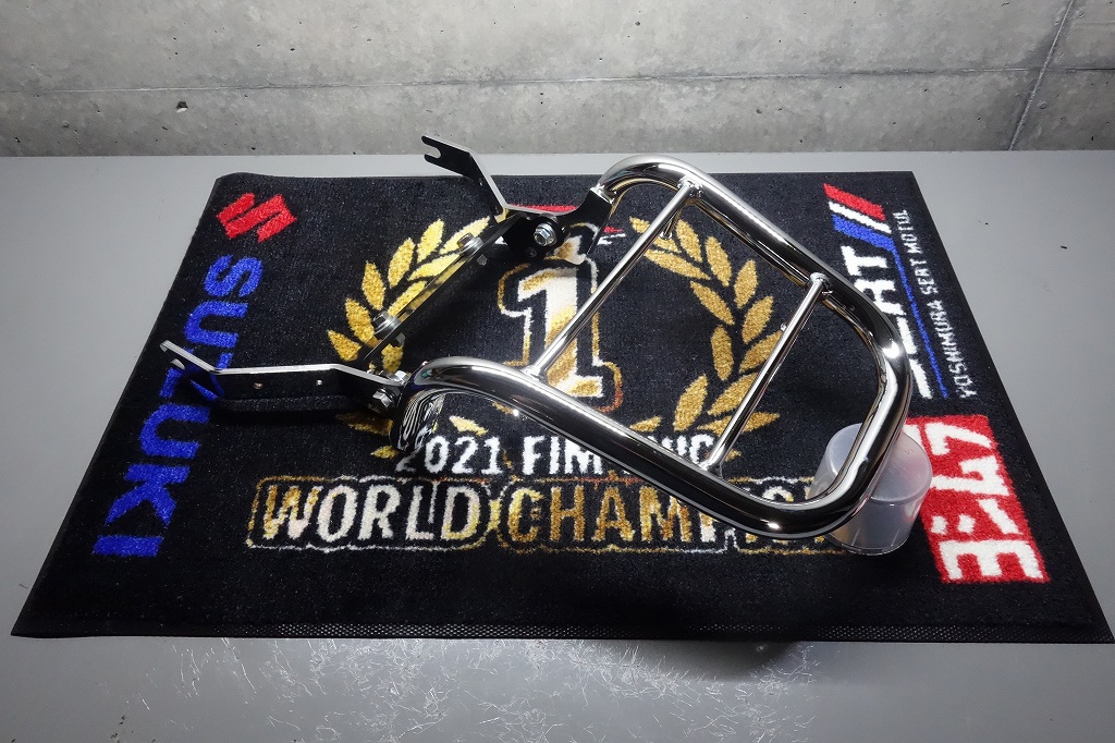 モンキー125　ダックス125　ENDURANCE　エンデュランス　リアキャリア（メッキ）　EM800K2WB1｜パーツ・用品販売｜オートバイ修理・カスタム・新車中古車販売｜広島市南区大州｜Bike shop MotoRide