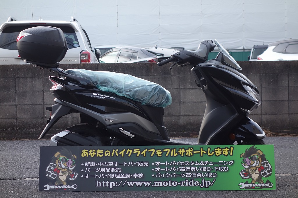 SUZUKI　バーグマンストリート125EX　2026モデル | オートバイ修理・カスタム・新車中古車販売｜Bike shop MotoRide